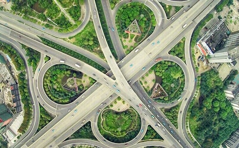 家鄉(xiāng)的立交橋作文