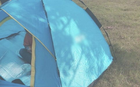 有趣的露營的小學作文