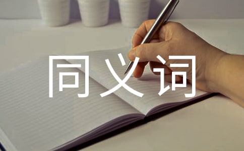 經(jīng)歷的同義詞