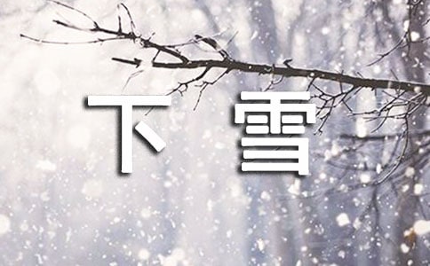 冬天下雪的句子170句