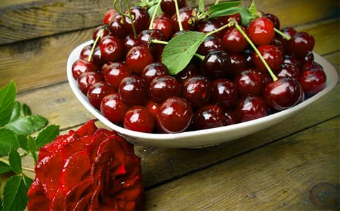 最美櫻桃紅散文